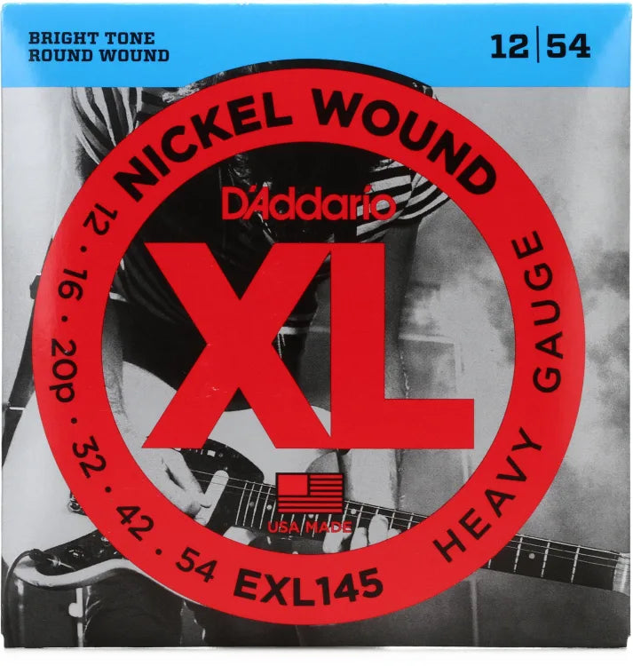 D'Addario Nickel Wound Electric Guitar Strings