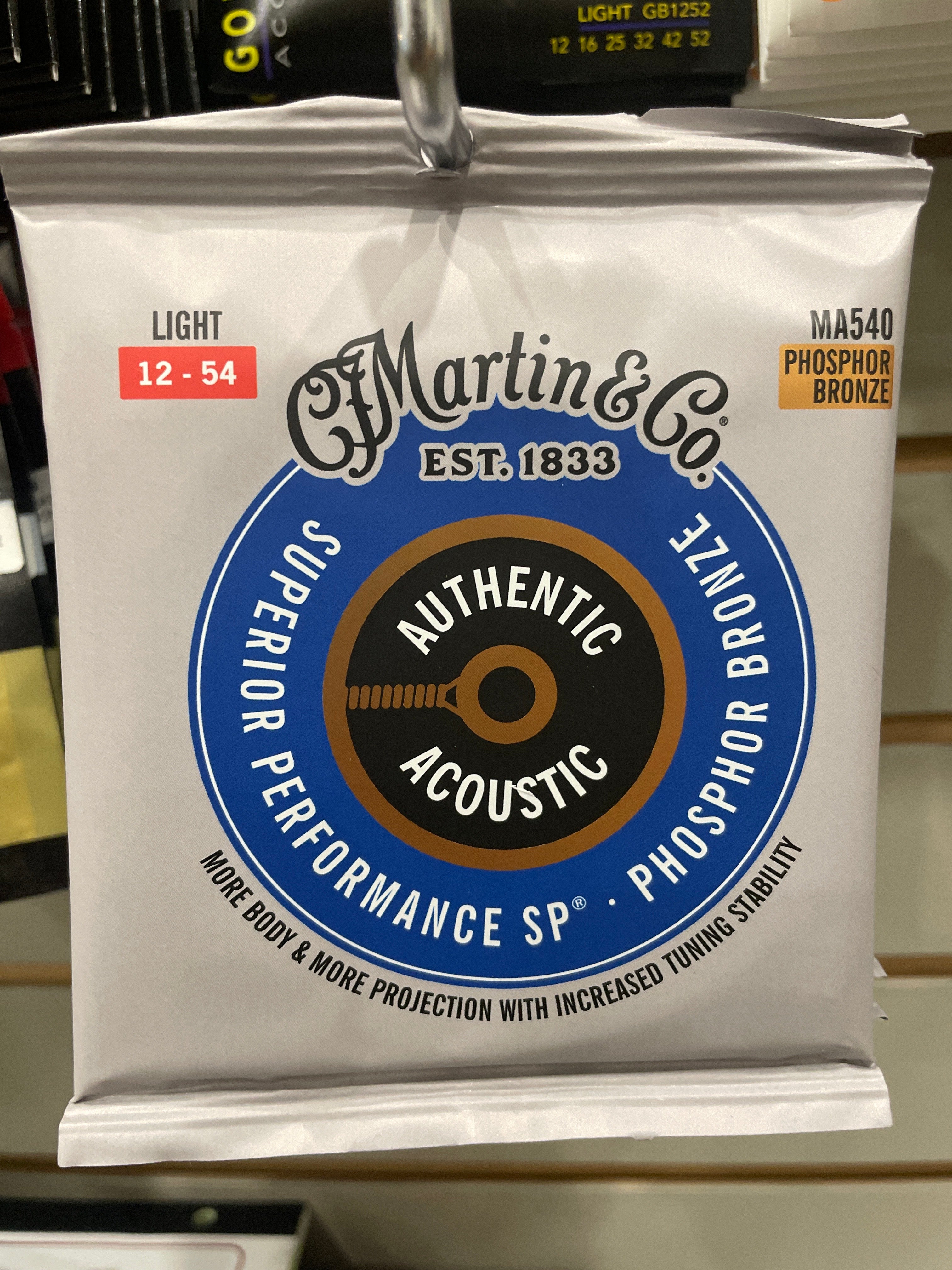 Martin Superior Performance Acoustic Strings – High Strung Guitars