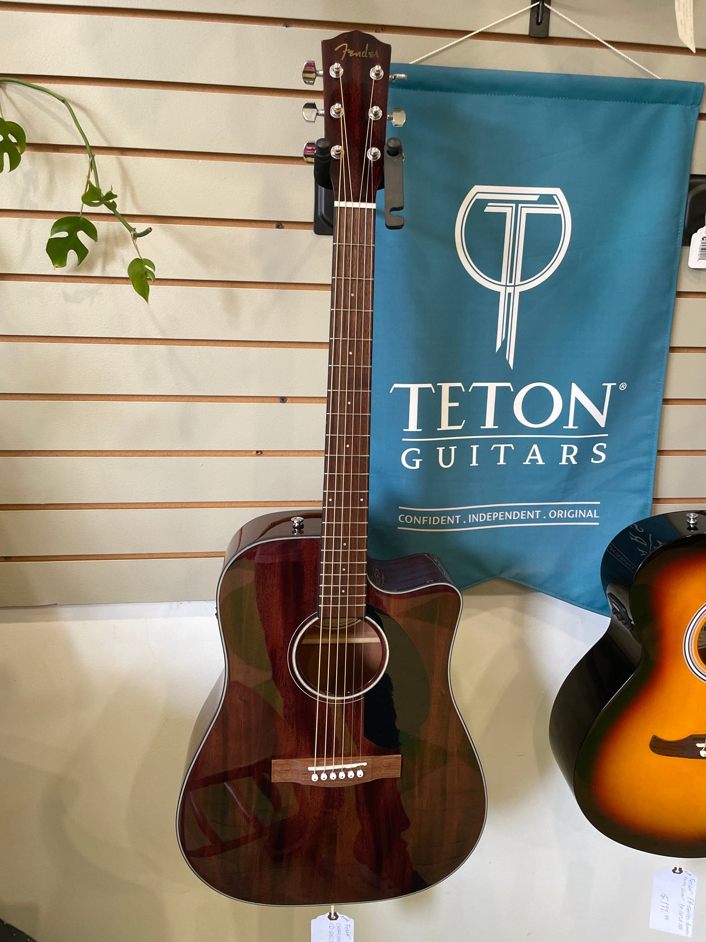 Fender Classic Series Acoustic/Electric CD-60SCE All Mahogany