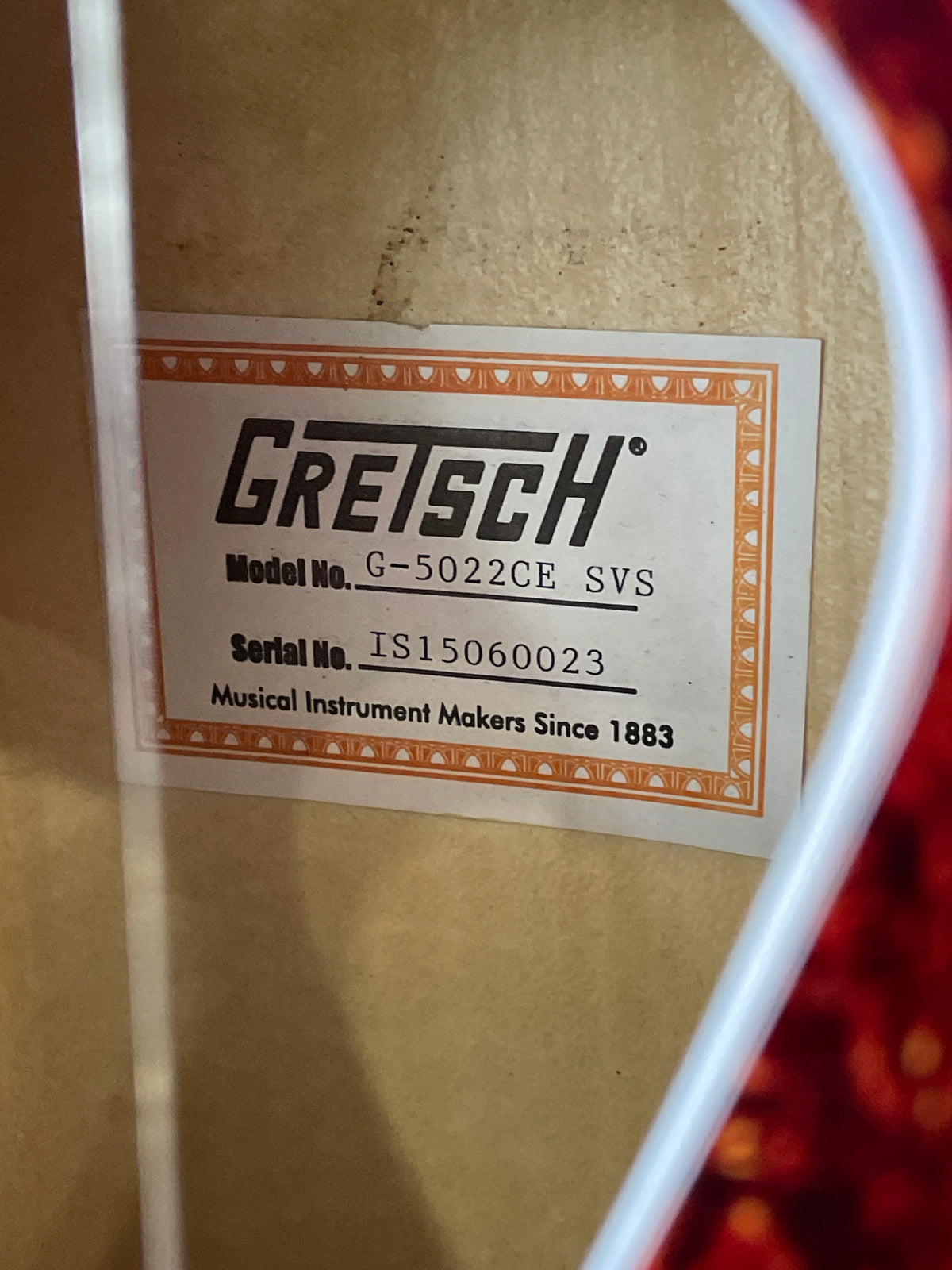 Gretsch G-5022CE SVS Acoustic/Electric Guitar