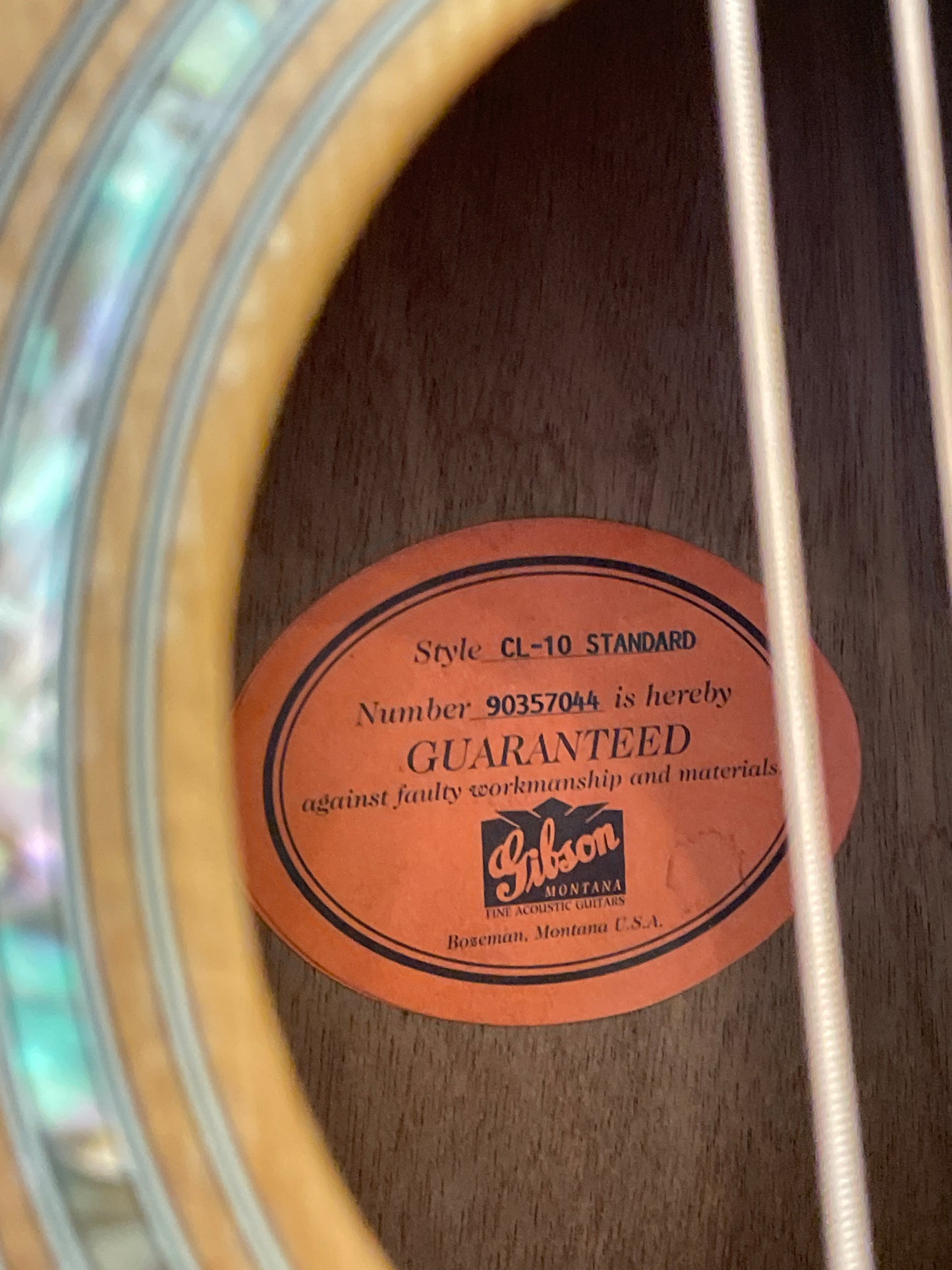 Gibson CL-10 Standard