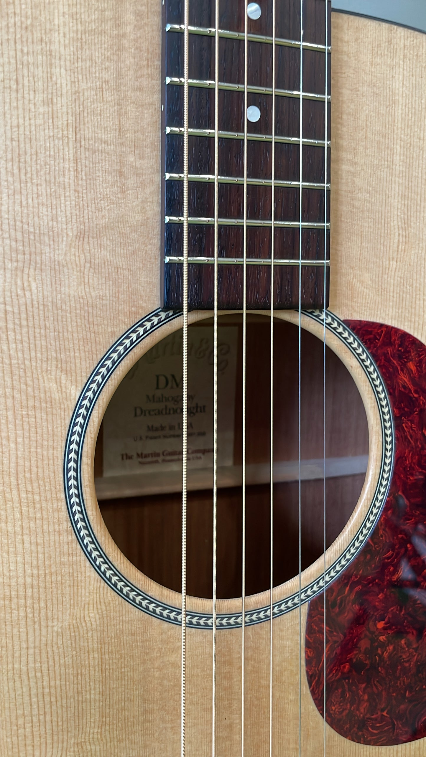 Martin DM Mahogany Dreadnought Acoustic Guitar