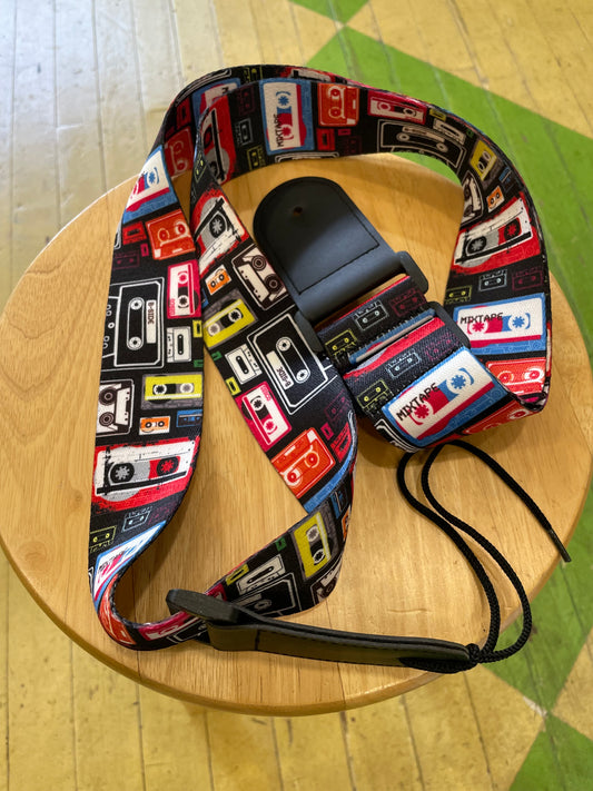 Chesbro Cassette Tape Guitar Strap